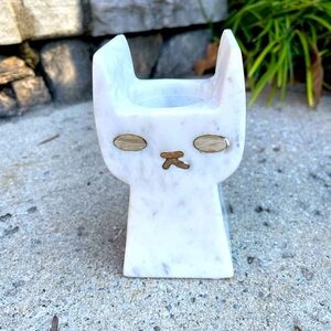 Anthropologie- Mable Cat Candle Holder